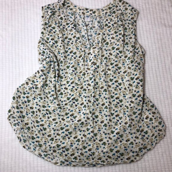 Old Navy Flowy Fit Floral Tank SZ XXL - Picture 8 of 8